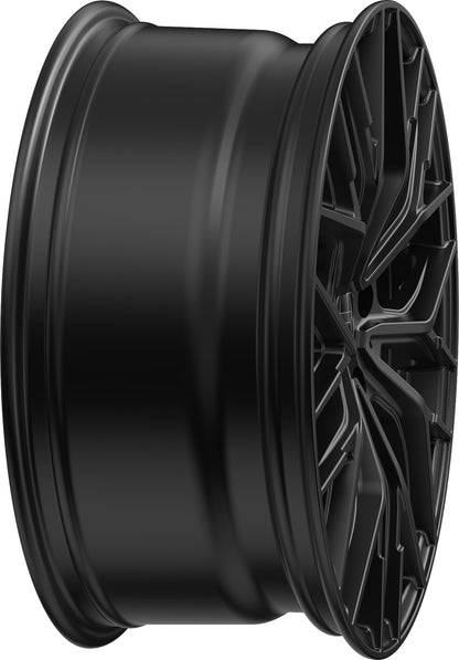2DRV WH37 schwarz matt lackiert 8.5x19 ET35 - LK5/120 ML72.6