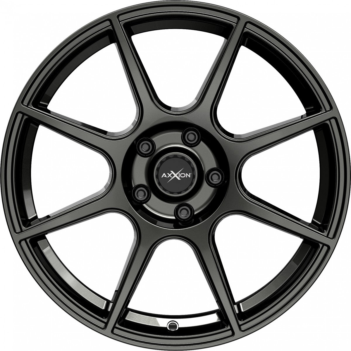 Axxion X2 dark gunmetal lackiert Alufelge 7x17 Zoll ET38 LK 4x100 ML63.4 – Bild 2