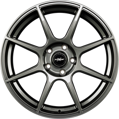 Axxion X2 Dark Gunmetal Glänzend Lackiert (DGM+) Alufelge 7x17 Zoll ET37 LK 5x120 ML72.6