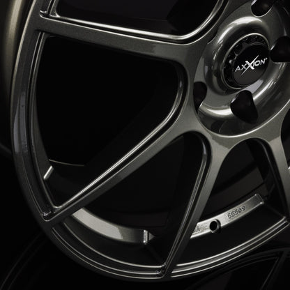 Axxion X2 Dark Gunmetal Glänzend Lackiert (DGM+) Alufelge 7x17 Zoll ET37 LK 5x120 ML72.6 – Bild 5