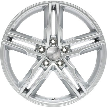2DRV WH11 arktic silber lackiert 8.5x19 ET30 - LK5/112 ML66.6