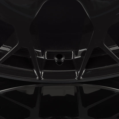 2DRV by WHEELWORLD WH47 Schwarz Glänzend Mit Poliertem Felgenbett (SW+ML+) 9x20 Zoll ET30 LK 5x112 ML66.6 – Bild 5