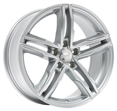 2DRV WH11 arktic silber lackiert Alufelge 7.5x17 Zoll ET40 LK 5x112 ML66.6