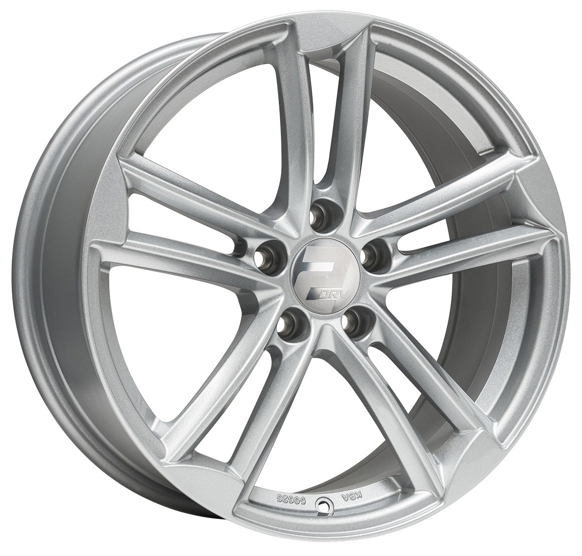 2DRV WH27 race silber lackiert 8.5x19 ET35 - LK5/112 ML66.6