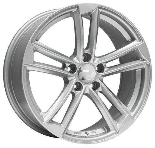 2DRV WH27 race silber lackiert 8.5x19 ET45 - LK5/112 ML66.6
