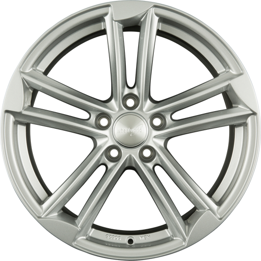 2DRV by WHEELWORLD WH27 Race Silber Lackiert (RS) Alufelge 9x20 Zoll ET33 LK 5x112 ML66.6