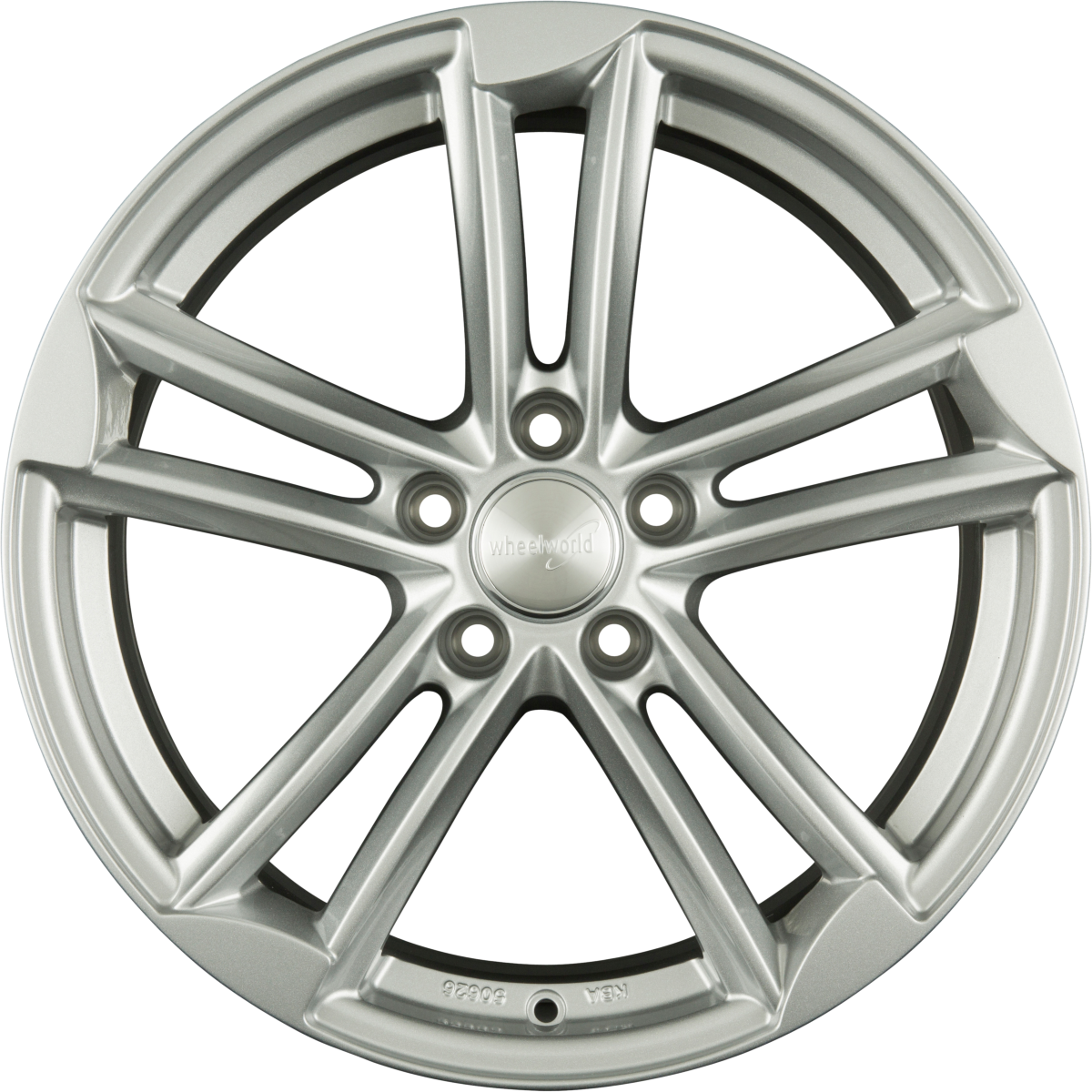 2DRV by WHEELWORLD WH27 Race Silber Lackiert (RS) Alufelge 9.5x21 Zoll ET35 LK 5x112 ML66.6
