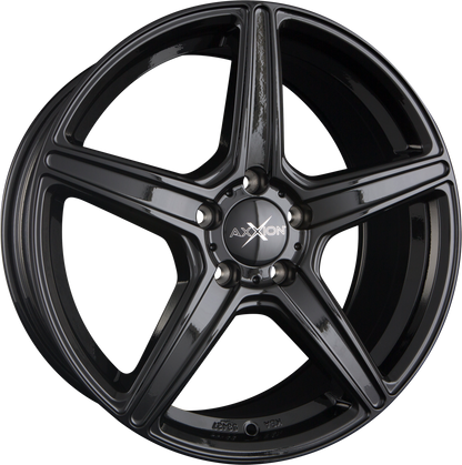 Axxion AX7 schwarz glänzend lackiert Alufelge 9x21 Zoll ET42 LK 5x112 ML66.6 – Bild 4
