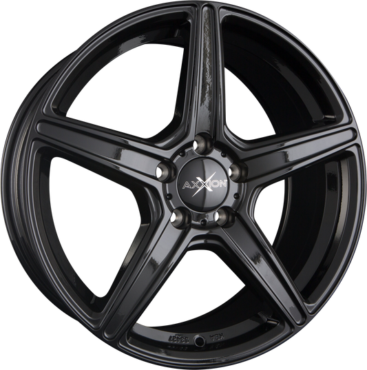 Axxion AX7 Schwarz Glänzend Lackiert (SW+) Alufelge 9x21 Zoll ET30 LK 5x120 ML76.9 – Bild 2