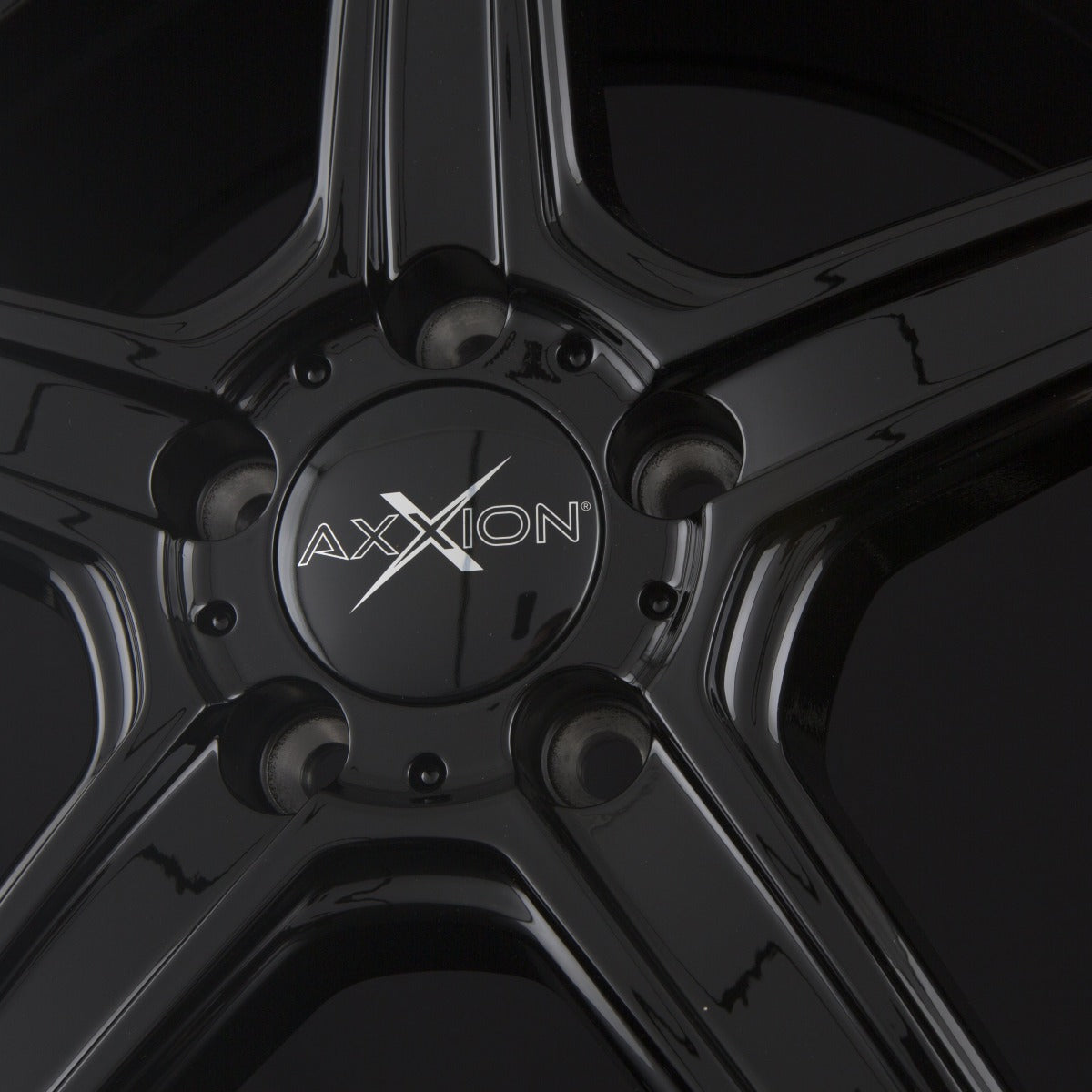 Axxion AX7 Schwarz Glänzend Lackiert (SW+) Alufelge 9x20 Zoll ET35 LK 5x112 ML72.6 – Bild 4