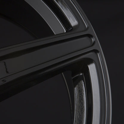 Axxion AX7 Schwarz Glänzend Lackiert (SW+) Alufelge 9x20 Zoll ET35 LK 5x112 ML72.6 – Bild 5