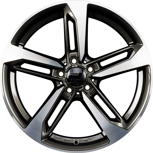 2DRV by WHEELWORLD WH36 Dark Gunmetal Hochglanzpoliert (DGMP+) Alufelge 8x18 Zoll ET30 LK 5x112 ML66.6