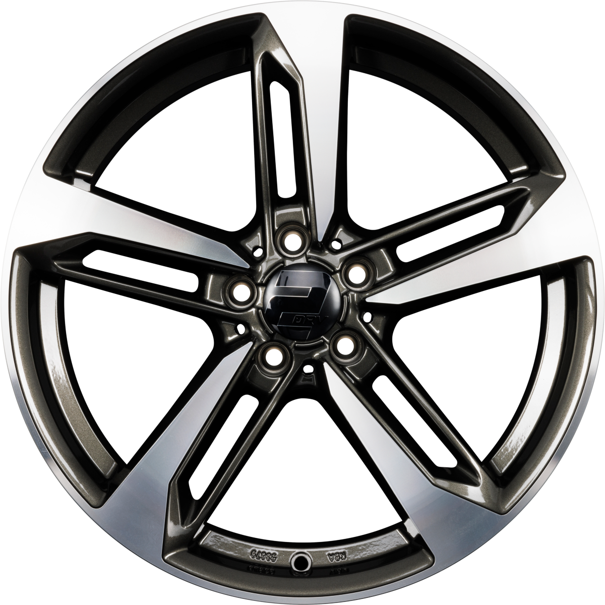 2DRV by WHEELWORLD WH36 Dark Gunmetal Hochglanzpoliert (DGMP+) Alufelge 8x18 Zoll ET30 LK 5x112 ML66.6