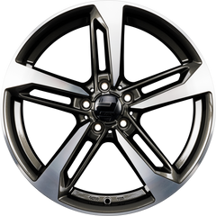 2DRV by WHEELWORLD WH36 Dark Gunmetal Hochglanzpoliert (DGMP+) Alufelge 8x18 Zoll ET30 LK 5x112 ML66.6