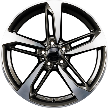 2DRV by WHEELWORLD WH36 Dark Gunmetal Hochglanzpoliert (DGMP+) Alufelge 8x18 Zoll ET30 LK 5x112 ML66.6