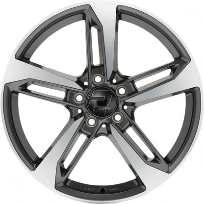 2DRV WH36 dark gunmetal hochglanzpoliert 8.5x19 ET40 - LK5/112 ML66.6