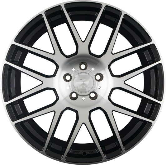 2DRV by WHEELWORLD WH26 Schwarz Hochglanzpoliert (SP+) Alufelge 9x20 Zoll ET20 LK 5x112 ML66.6