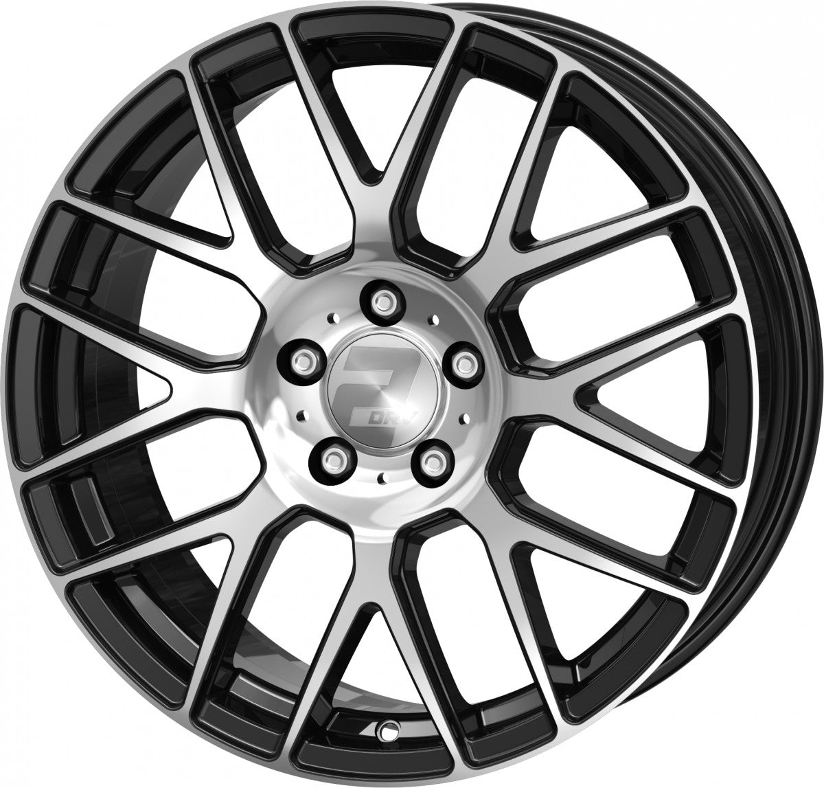 2DRV WH26 schwarz hochglanzpoliert 9x20 ET40 - LK5/112 ML66.6