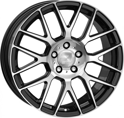 2DRV WH26 schwarz hochglanzpoliert 9x20 ET35 - LK5/112 ML66.6