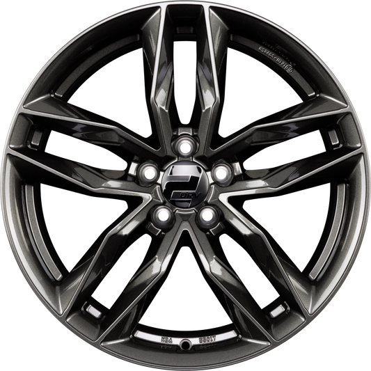 2DRV by WHEELWORLD WH40 Dark Gunmetal Glänzend Lackiert (DGM+) Alufelge 9x20 Zoll ET50 LK 5x130 ML71.6