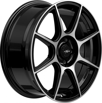 Axxion X2 schwarz hochglanzpoliert 8x19 ET35 - LK5/120 ML72.6