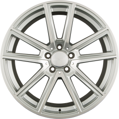 Wheelworld WH30 Silber Hochglanz Poliert (SIP plus) Alufelge 8x18 Zoll ET45 LK 5x112 ML66.6