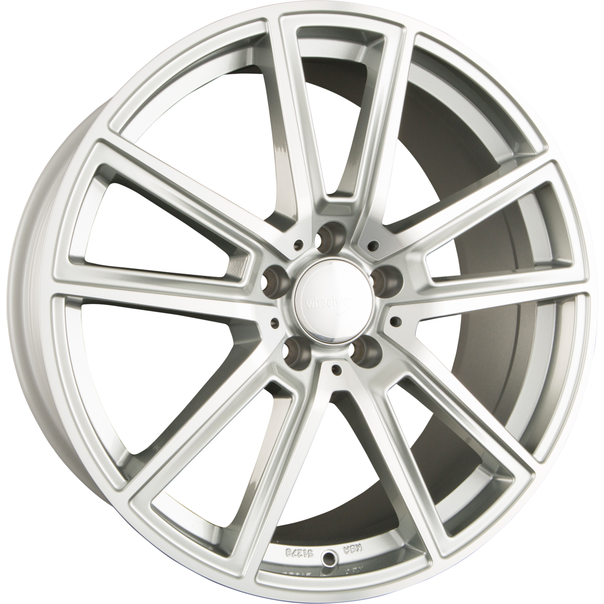 Wheelworld WH30 Silber Hochglanz Poliert (SIP plus) Alufelge 8x18 Zoll ET45 LK 5x112 ML66.6 – Bild 2