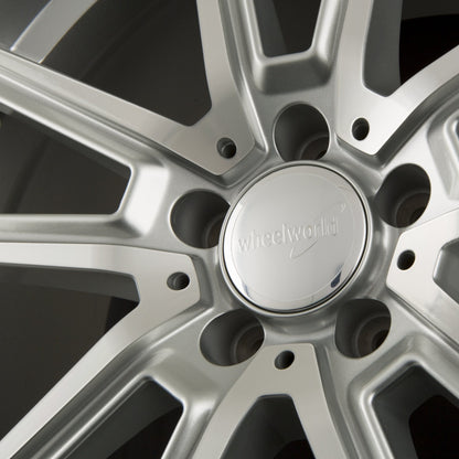 Wheelworld WH30 Silber Hochglanz Poliert (SIP plus) Alufelge 8.5x19 Zoll ET45 LK 5x112 ML66.6 – Bild 4