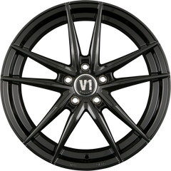 V1 Wheels V3 Schwarz Glanz Lackiert SW+ Alufelge 8x18 Zoll ET45 LK 5x120 ML72.6