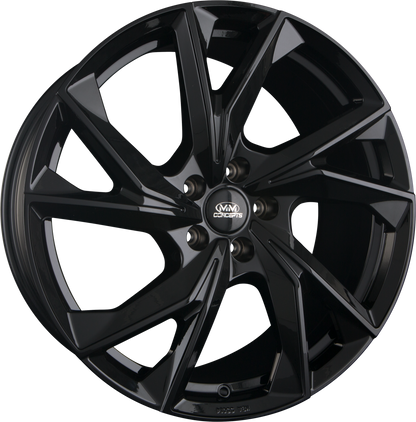 MM-Concepts MM07 Glossy Black Alufelge 9x20 Zoll ET21 LK 5x112 ML66.6 – Bild 2