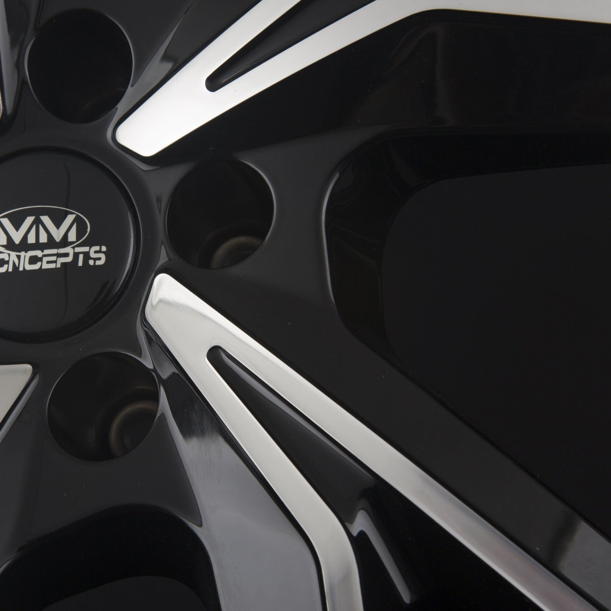 MM-Concepts MM07 Glossy Black Machined Alufelge 9x20 Zoll ET21 LK 5x112 ML66.6 – Bild 4