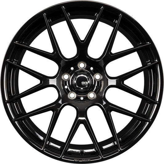 SX-Wheels SX3-FF Glossy Black (GB) Alufelge 8.5x19 Zoll ET30 LK 5x112 ML72.6