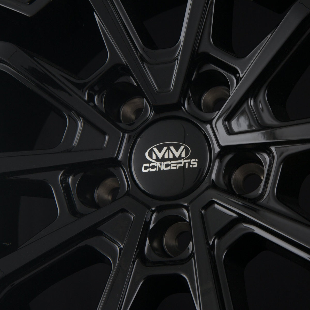 MM-Concepts MM09 Glossy Black Alufelge 8.5x19 Zoll ET30 LK 5x112 ML72.6 – Bild 4