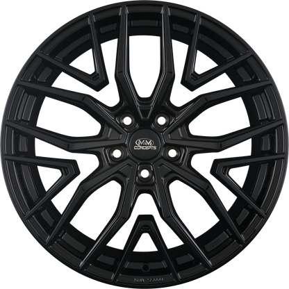 MM-Concepts MM09 Glossy Black Alufelge 8.5x19 Zoll ET45 LK 5x112 ML72.6