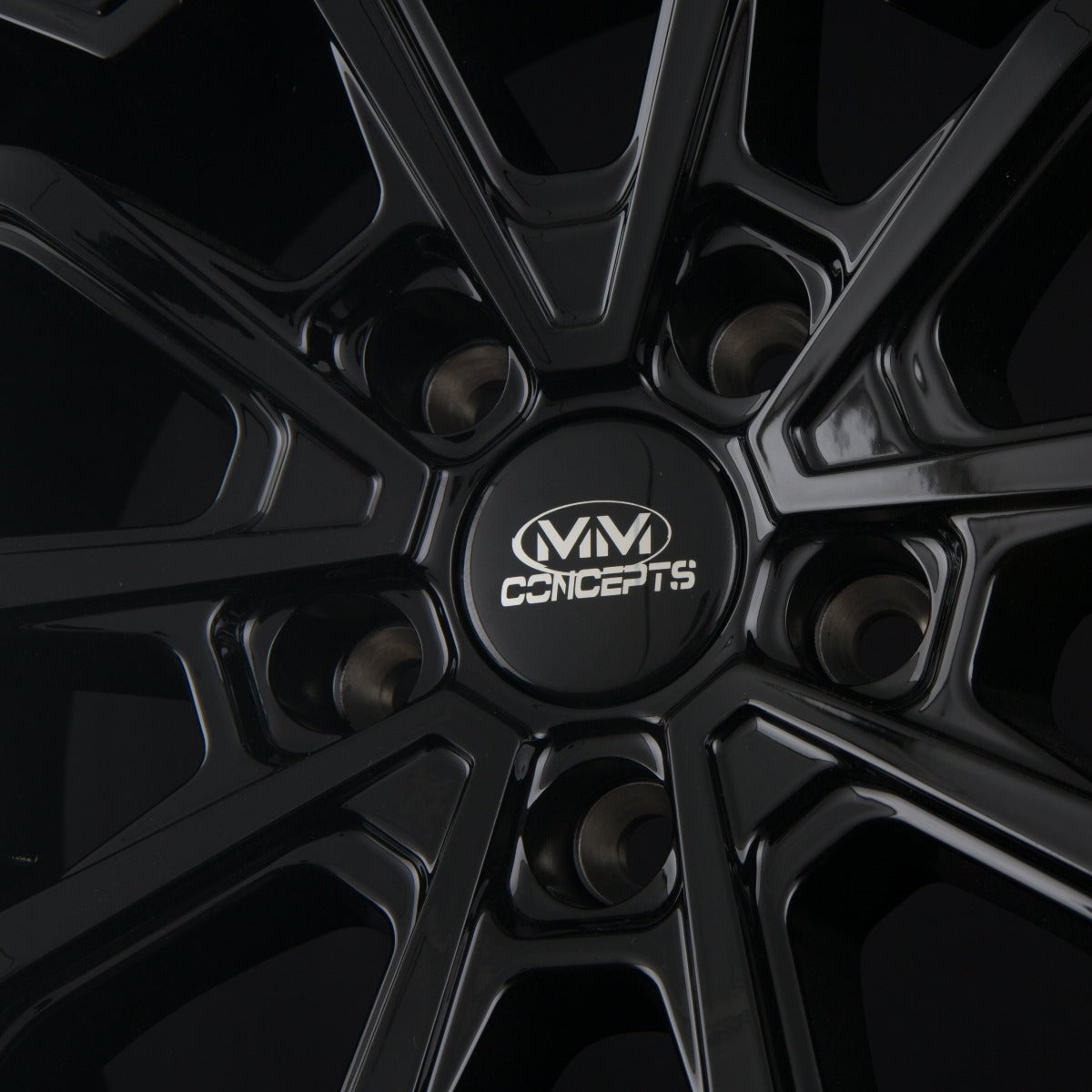MM-Concepts MM09 Glossy Black Alufelge 8.5x19 Zoll ET35 LK 5x120 ML72.6 – Bild 4