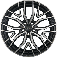 MM-Concepts MM09 Glossy Black Machined Alufelge 8.5x19 Zoll ET30 LK 5x112 ML72.6