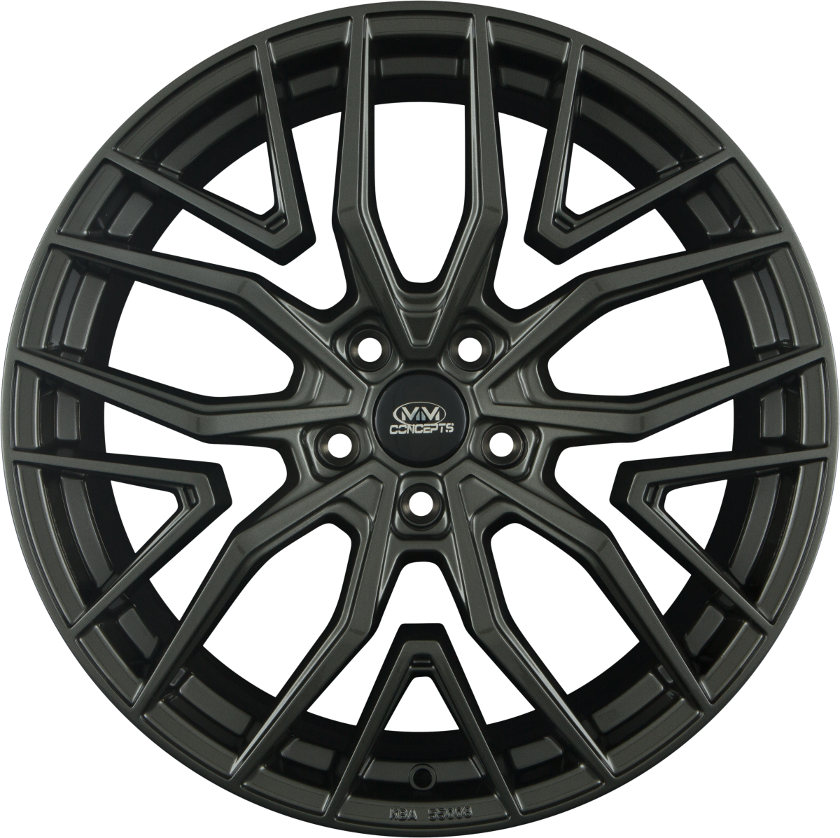 MM-Concepts MM09 Gloss Gunmetal Alufelge 8.5x19 Zoll ET30 LK 5x112 ML72.6