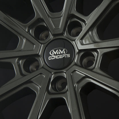 MM-Concepts MM09 Gloss Gunmetal Alufelge 8.5x19 Zoll ET30 LK 5x112 ML72.6 – Bild 4