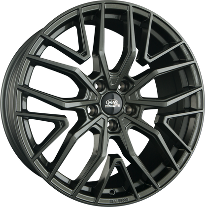 MM-Concepts MM09 Gloss Gunmetal Alufelge 8.5x19 Zoll ET45 LK 5x112 ML72.6 – Bild 2