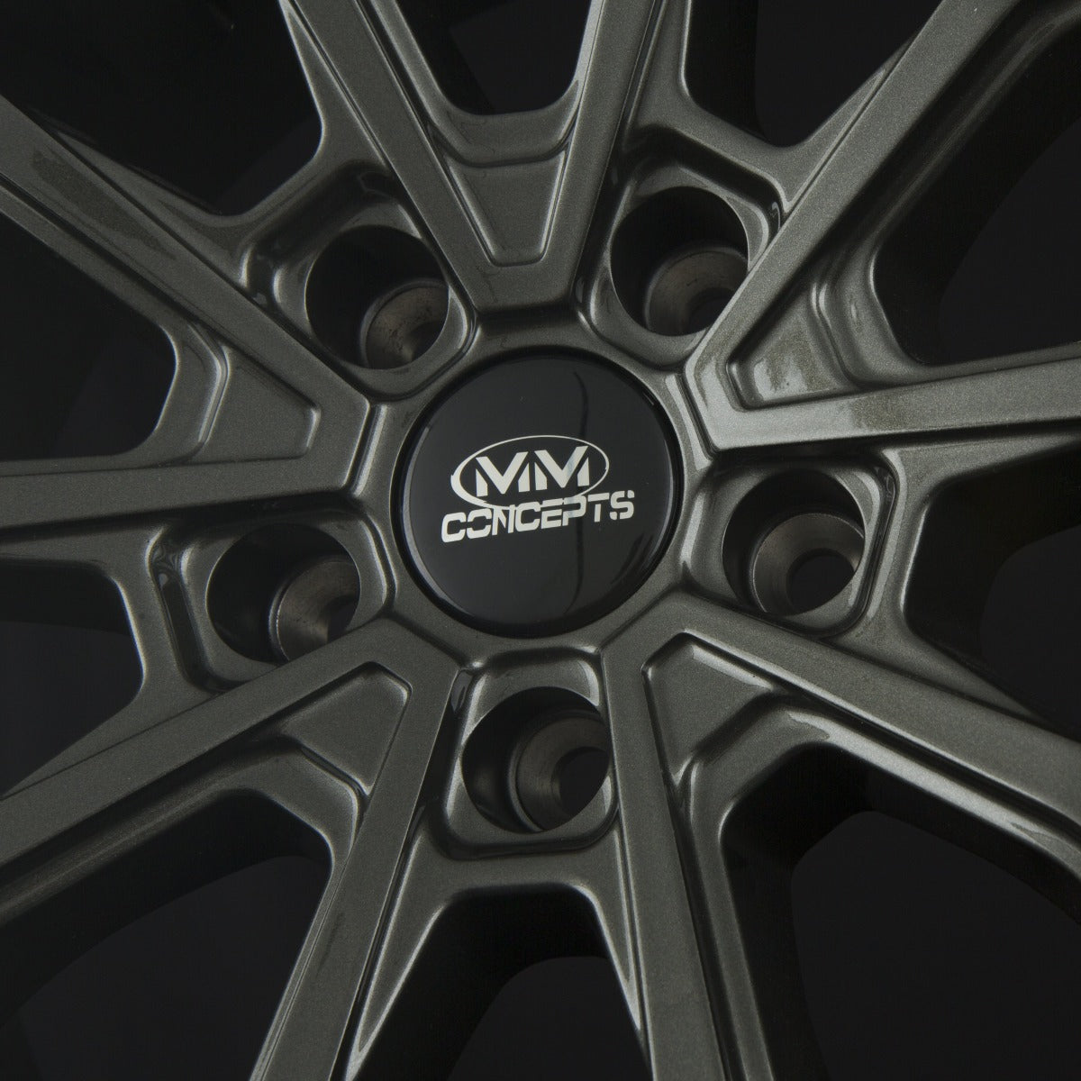 MM-Concepts MM09 Gloss Gunmetal Alufelge 8.5x19 Zoll ET45 LK 5x112 ML72.6 – Bild 4