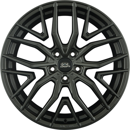 MM-Concepts MM09 Gloss Gunmetal Alufelge 8.5x19 Zoll ET35 LK 5x120 ML72.6