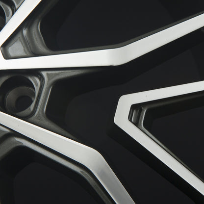 MM-Concepts MM09 Glossy Gunmetal Machined Alufelge 8.5x19 Zoll ET45 LK 5x112 ML72.6 – Bild 5