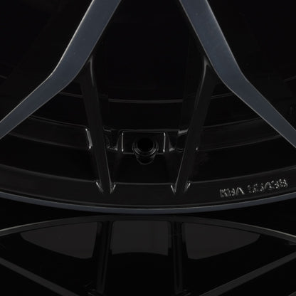 V1 Wheels DS2 Schwarz Hochglanzpoliert Alufelge 8x18 Zoll ET30 LK 5x112 ML66.6 – Bild 4