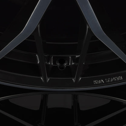 V1 Wheels DS2 Schwarz Hochglanzpoliert Alufelge 8.5x19 Zoll ET45 LK 5x114.3 ML67.1 – Bild 4