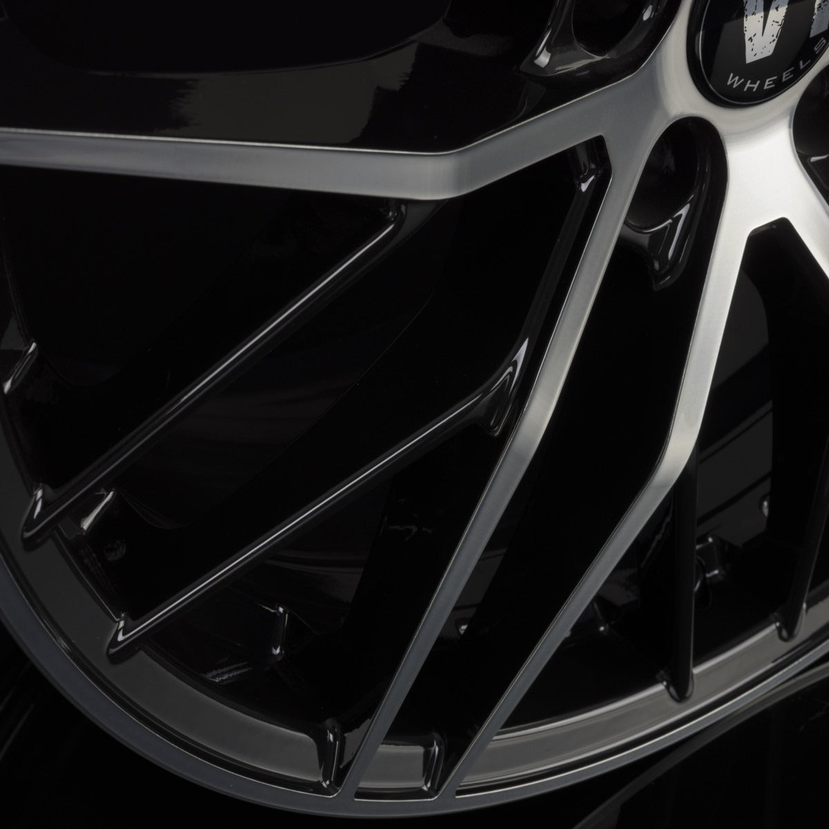 V1 Wheels DS2 Schwarz Hochglanzpoliert Alufelge 8.5x19 Zoll ET45 LK 5x114.3 ML67.1 – Bild 5