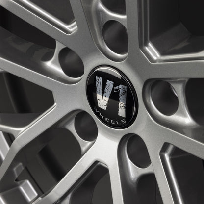 V1 Wheels DS2 Grau Glänzend Lackiert Alufelge 8x18 Zoll ET45 LK 5x114.3 ML67.1 – Bild 3