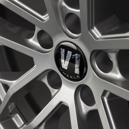 V1 Wheels DS2 Grau Glänzend Lackiert Alufelge 8.5x19 Zoll ET40 LK 5x112 ML66.6 – Bild 3