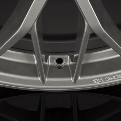 V1 Wheels DS2 Grau Glänzend Lackiert Alufelge 8.5x19 Zoll ET40 LK 5x112 ML66.6 – Bild 4