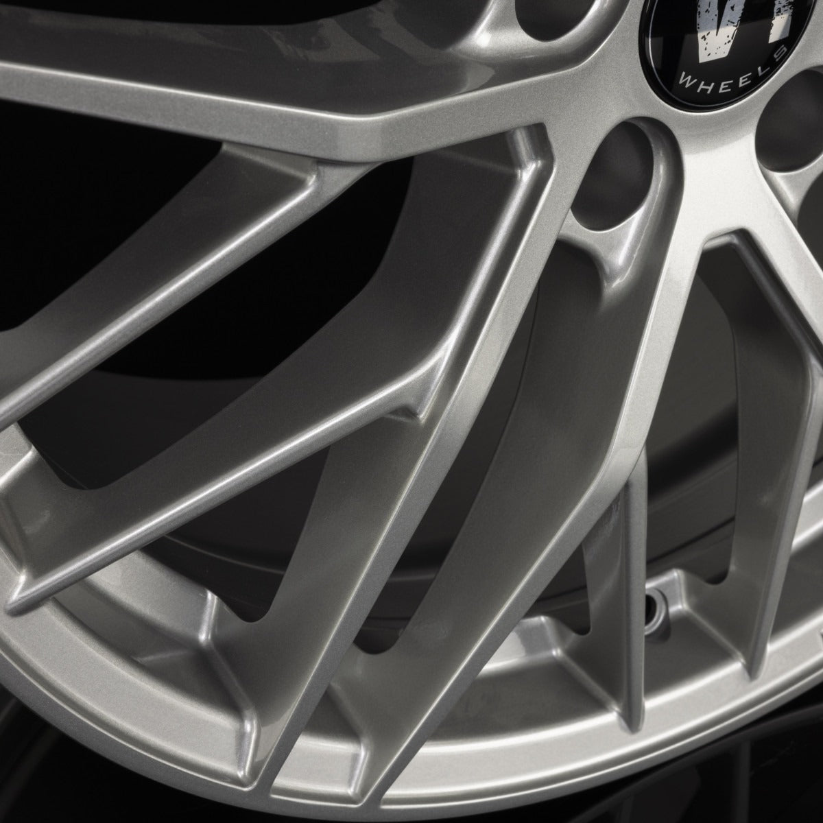 V1 Wheels DS2 Grau Glänzend Lackiert Alufelge 8.5x19 Zoll ET40 LK 5x112 ML66.6 – Bild 5