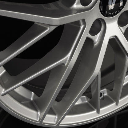 V1 Wheels DS2 Grau Glänzend Lackiert Alufelge 8.5x19 Zoll ET40 LK 5x112 ML66.6 – Bild 5